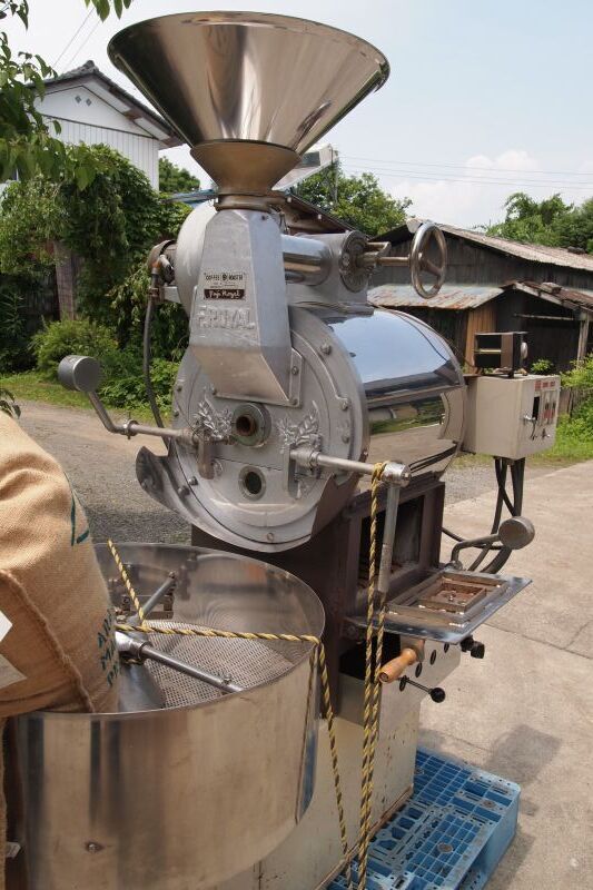 中古】コーヒー焙煎機